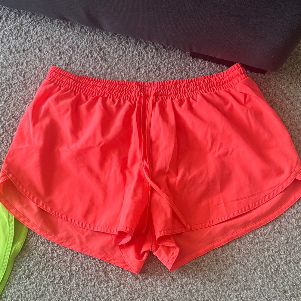 Old Navy Neon Green and Orange Athletic Shorts - Picture 3 of 5